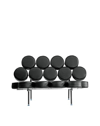 Manhattan Living Circle Sofa, Black