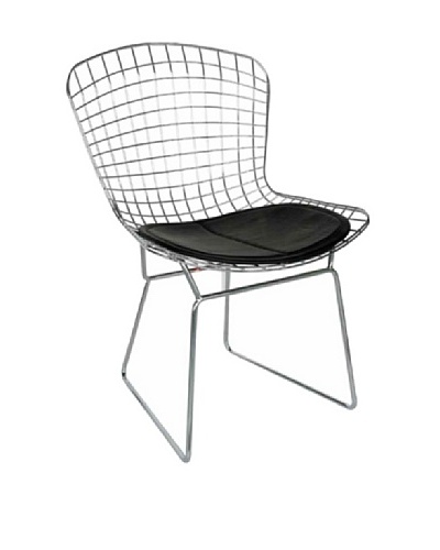 Manhattan Living Set of 2 Grammercy Park Chairs, Black