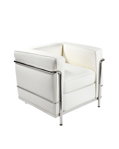 Manhattan Living Cube LC2 Petit Chair, White