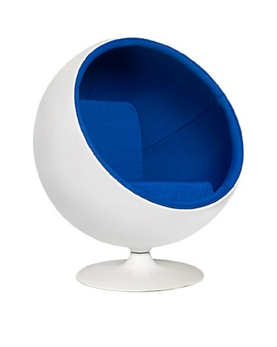 Manhattan Living Ball Chair, Blue