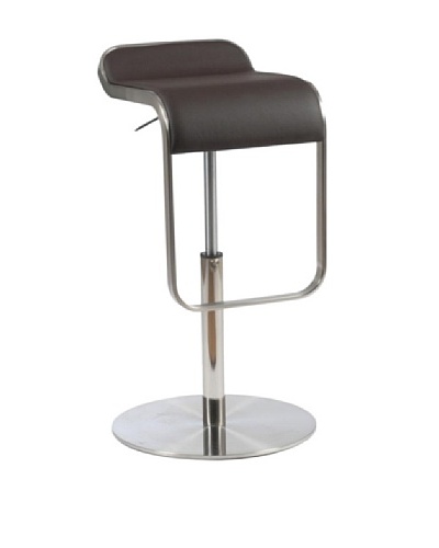 Manhattan Living Lem Bar Stool, Brown