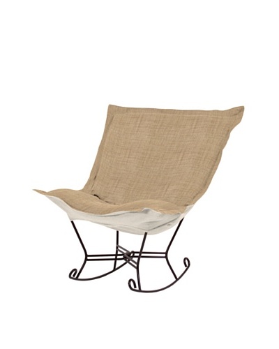 Marley Forrest Coco Stone Scroll Puff Rocker