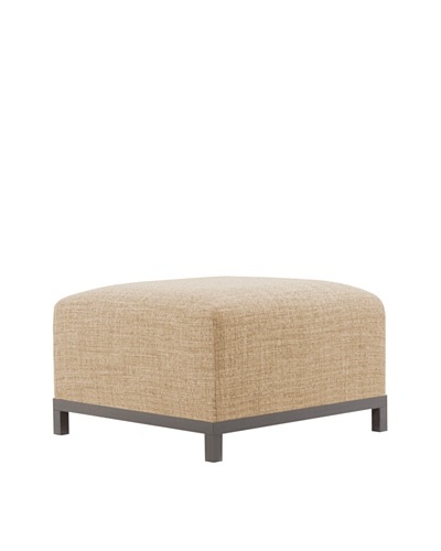 Marley Forrest Coco Stone Axis Ottoman Slipcover