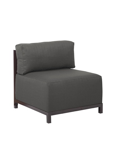 Marley Forrest Sterling Charcoal Axis Chair, Mahogany Frame