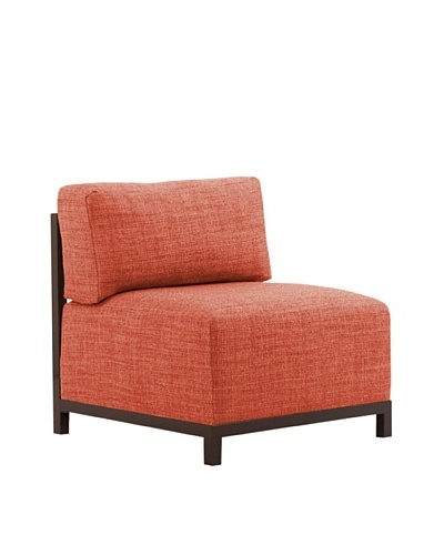 Marley Forrest Coco Coral Axis Chair, Mahogany Frame