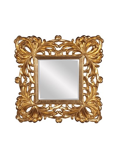 Marley Forrest Antonia Mirror, Bright Gold Leaf