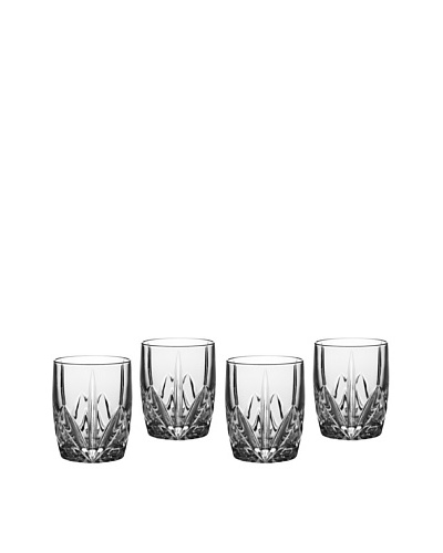 Marquis by Waterford Set of 4 Brookside Double Old-Fashioned Glasses