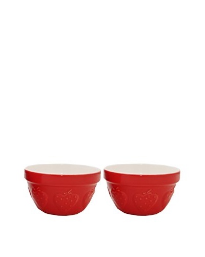 Mason Cash Set 2 Strawberry 6 Mixing Bowls