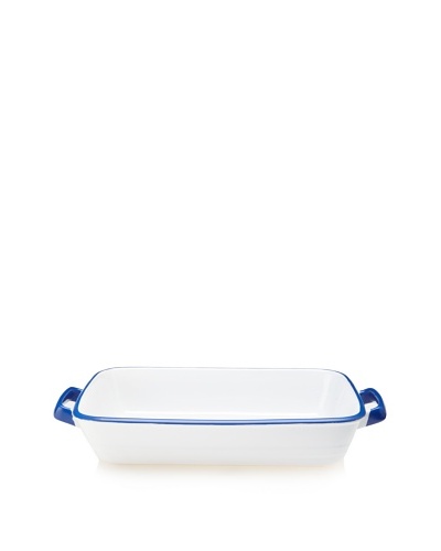 Mason Cash Enamour Rectangle Dish, Blue/White