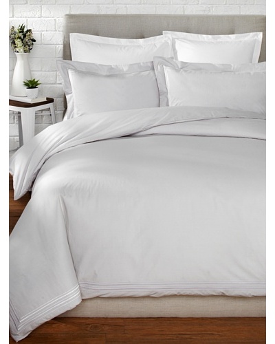 Mason Street Textiles Hotel Piping Duvet Set