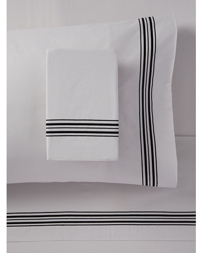 Mason Street Textiles Hotel Piping Sheet Set