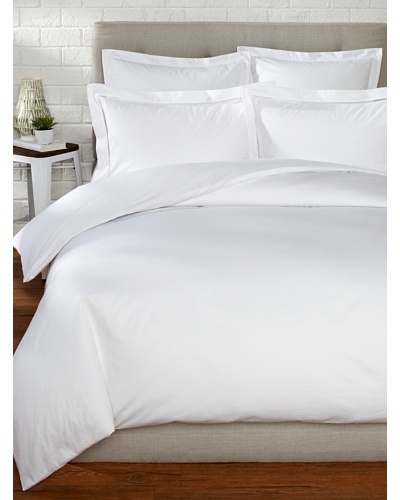 Mason Street Textiles 400TC Organza Hemstitch Duvet Set