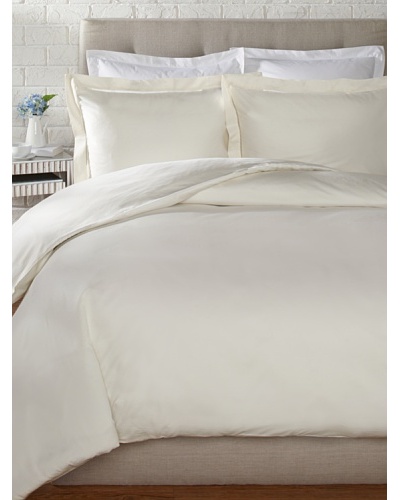 Mason Street Textiles 400TC Organza Hemstitch Duvet Set