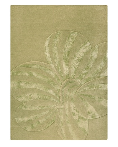 MAT the Basics Jasmine Hand-Carved & Tufted Rug [Sage]
