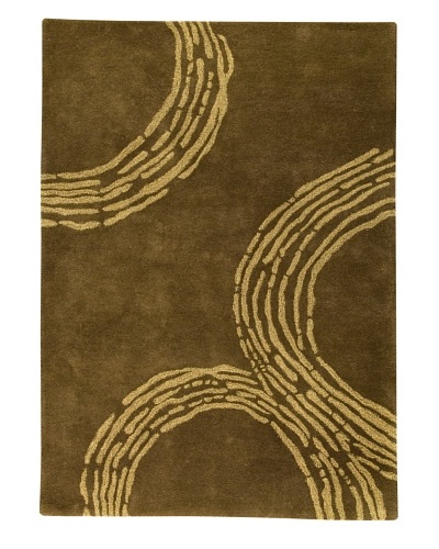 MAT the Basics Pamplona Hand-Tufted & Carved Rug [Olive Green]