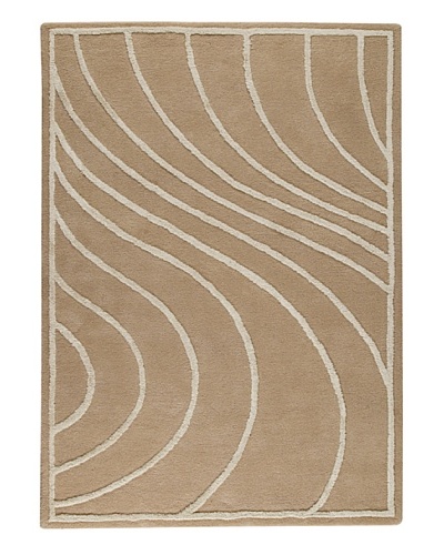 MAT the Basics Lake Placid Hand-Tufted Rug [Cream]