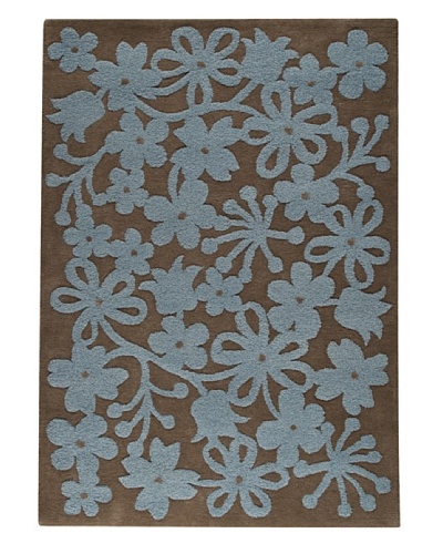 MAT the Basics Newport Hand-Tufted Rug [Grey/Turquoise]