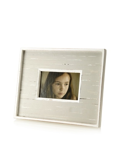 Matahari Handmade Wood Frame, Grey Stripe