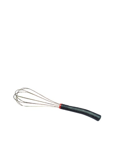 Matfer Bourgeat Exoglass® Curved-Handle Sauce Whisk, Black, 10.25
