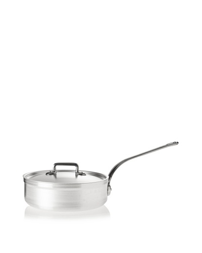 Matfer Bourgeat Aluminum Sauté Pan with Lid