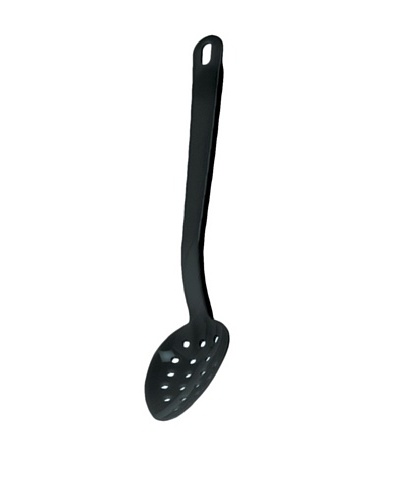 Matfer Bourgeat Exoglass® Large Perforated Serving Spoon [Black]