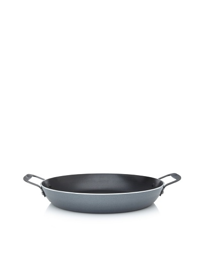 Matfer Bourgeat Non-Stick Paella Pan, Gray, 14