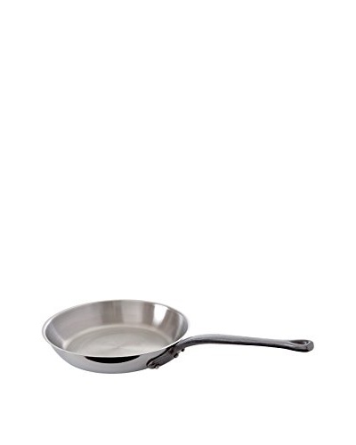 Mauviel M'cook 10.25 Round Frying Pan with Cast Iron Handle