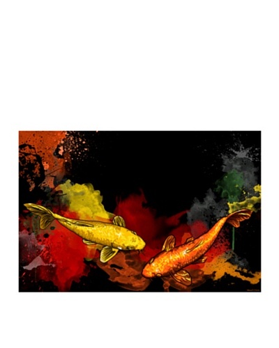 Maxwell Dickson Koi Canvas Art