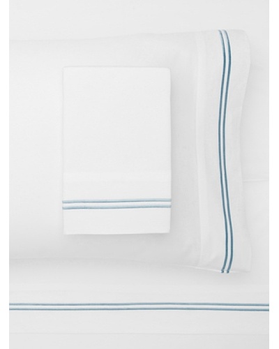 Mélange Home 2 Stripe Embroidered Sheet Set