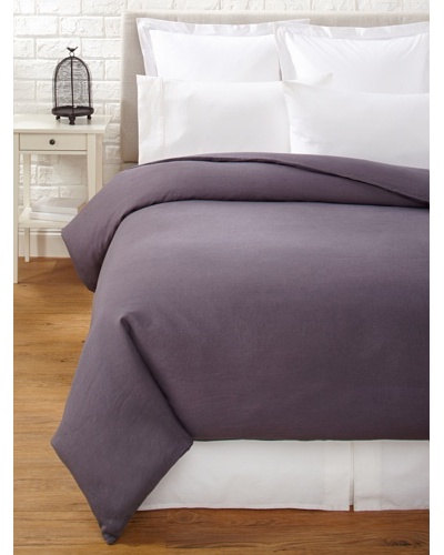 Mélange Home Linen Hemstitch Duvet Cover Set