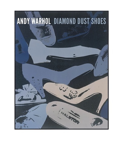 Andy Warhol “Diamond Dust Shoes, 1980-1 (Blue-Grey)”