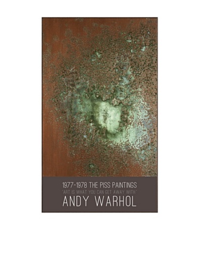 Andy Warhol “Oxidation, 1978”