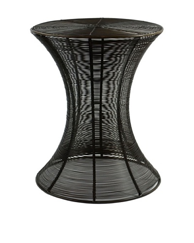 Melange Home Round Wire Stool