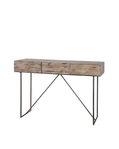 Mercana Moorgate Console Table, Brown/Grey