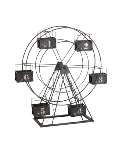 Mercana Decorative Ferris Wheel with Numbered Trinket Bins