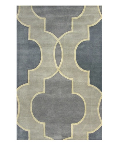 Meva Rugs Chelsea Rug, Grey, 5' x 8'