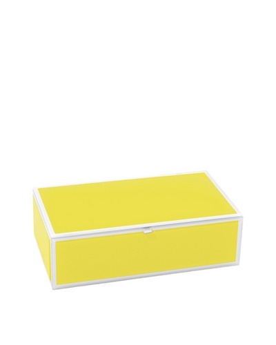 Mia Collection Glass Rectangle Storage Box