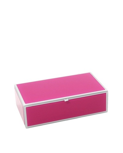 Mia Collection Glass Rectangle Storage Box