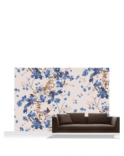 Michael Angove Clematis Powder Blue Standard Mural – 12′ x 8′