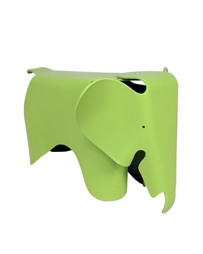 Control Brand Mid Century-Inspired Elephant Room Accent, Green