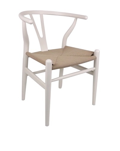Control Brand Y-Back Chair, White