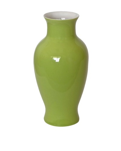 Middle Kingdom Mini Pear Vase, Apple Green