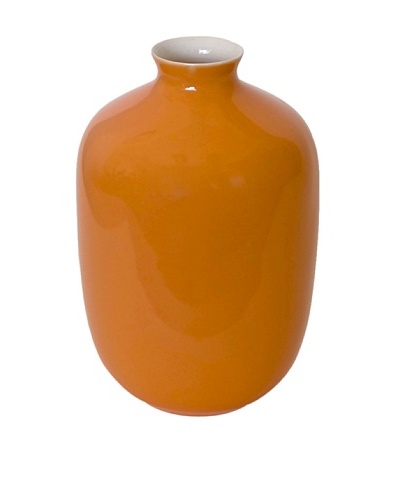 Middle Kingdom Mini Porcelain Vase, Orange