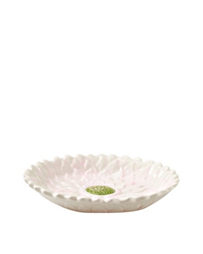 Mikasa Silk Floral Appetizer Plate, White/Pink/Green