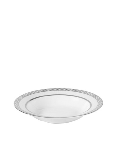 Mikasa Diamond Radiance Rimmed Soup Bowl, 9.5