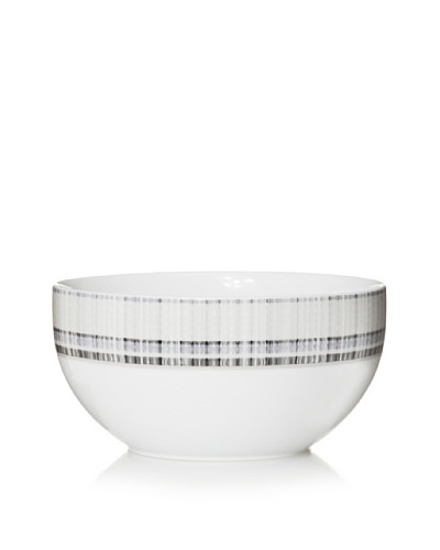 Mikasa 9.25 Medley Vegetable Bowl, White/Blue