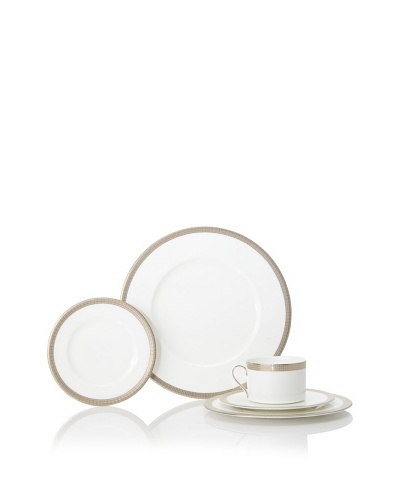 Mikasa Woven Cable Gold 5-Piece Place Setting