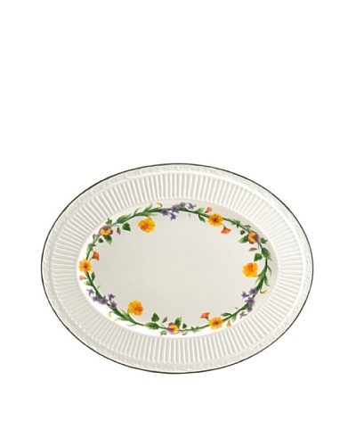 Mikasa Italian Meadow 15″ Oval Platter