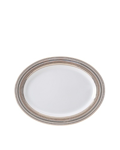 Mikasa Microstripe Oversize 16 Oval Platter