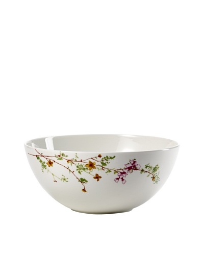 Mikasa Sketch Floral Vegetable Bowl